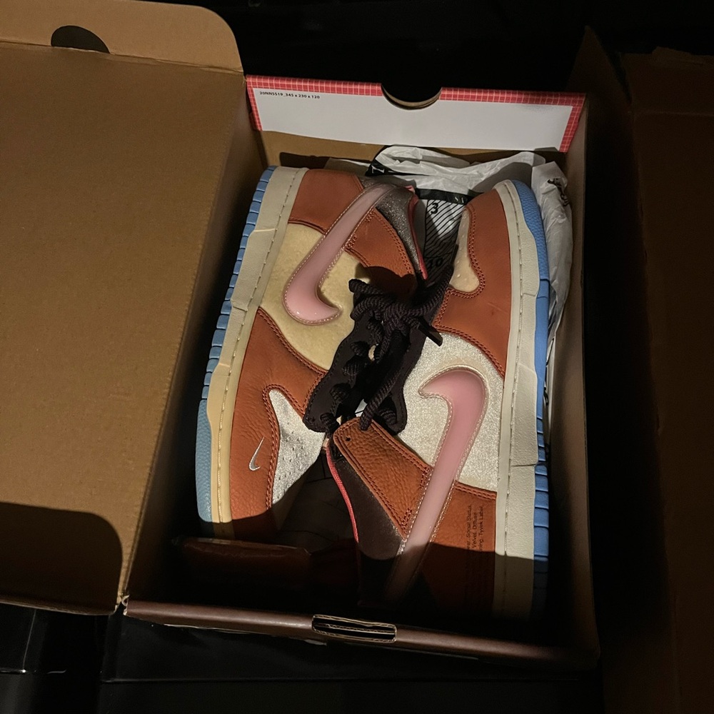 Social Status Mid Blazers Chocolate Milk